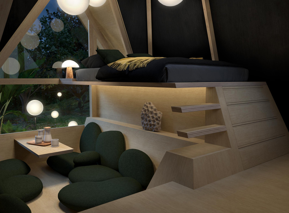 Forest Cabin — view 1