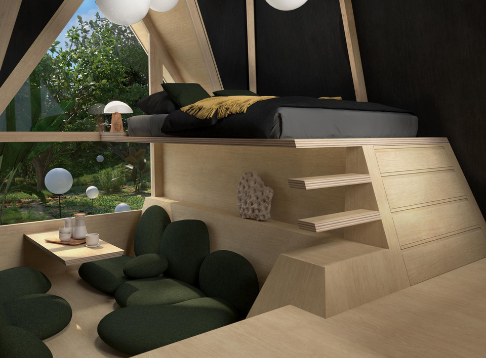 Forest Cabin — view 2